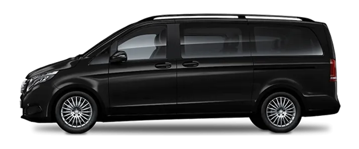 Mercdes V Class Mini Van with driver