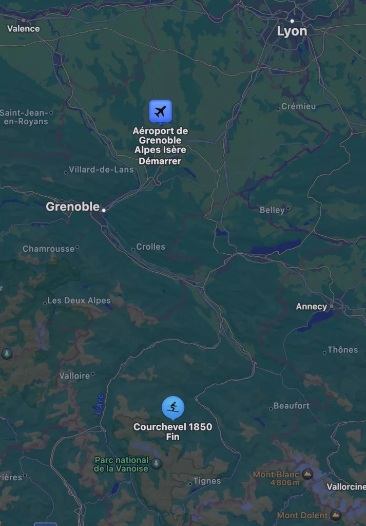 Grenoble To courchevel Private Transfer