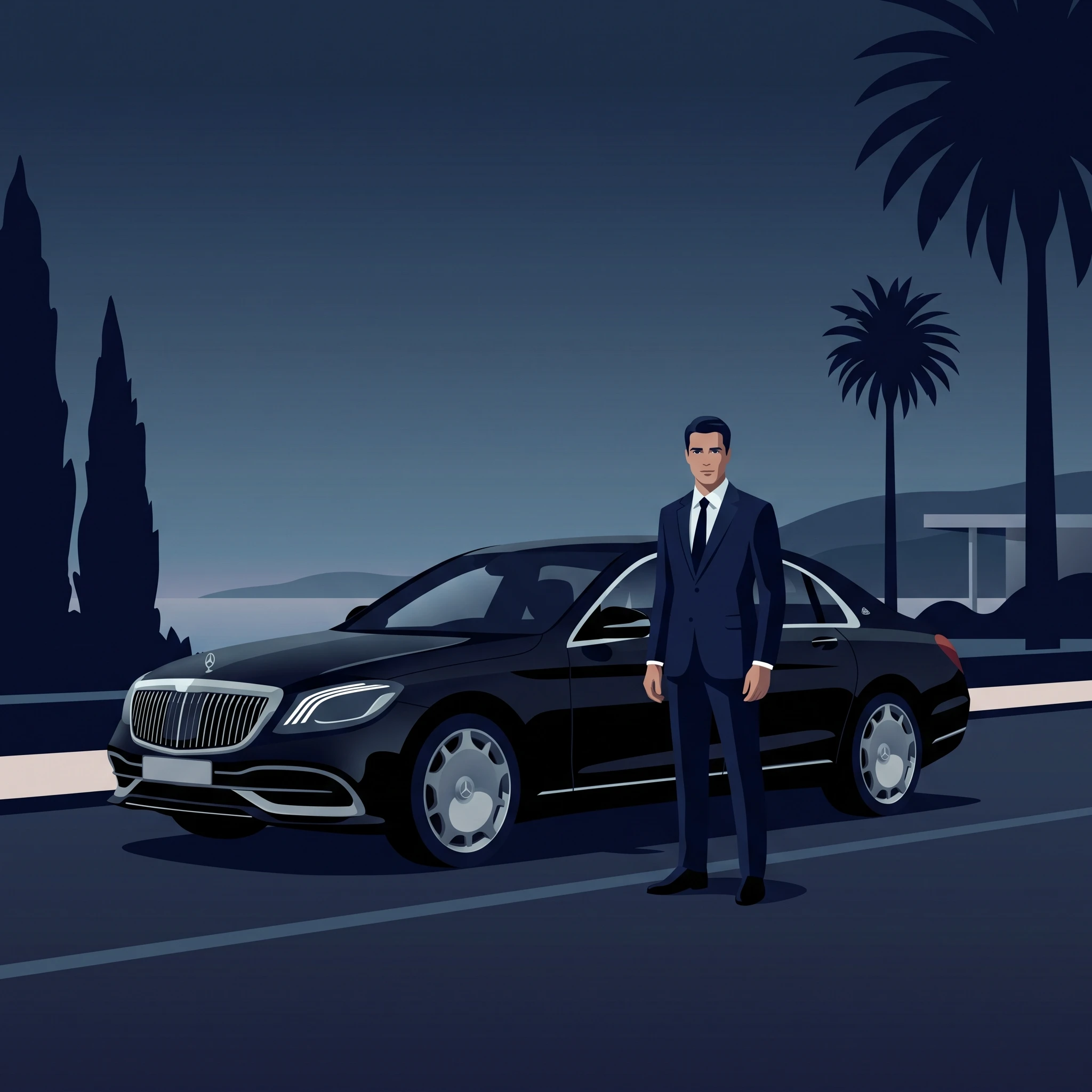 Private Chauffeur Service in Nice