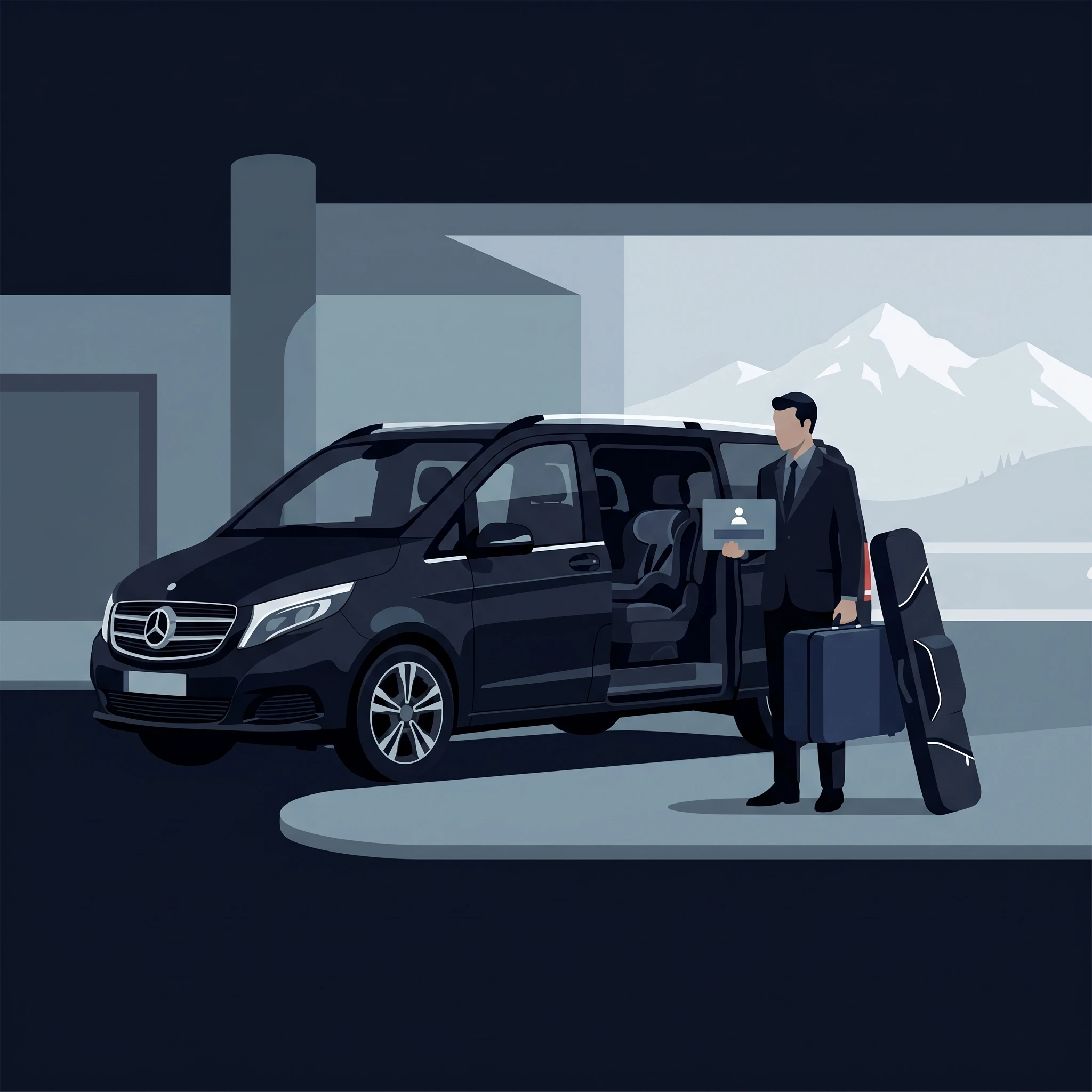 Private Transfer from Grenoble Airport to Courchevel