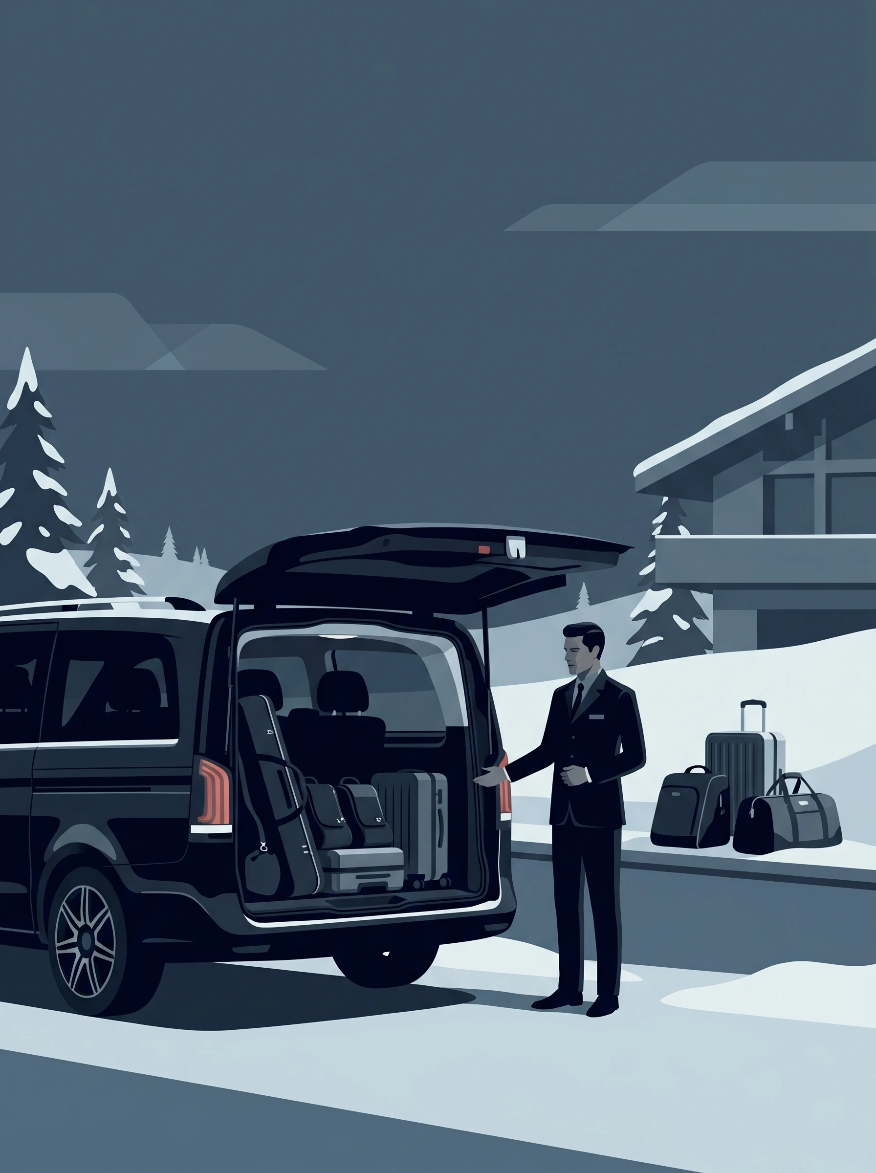 Luggage, Ski Equipment & Groups